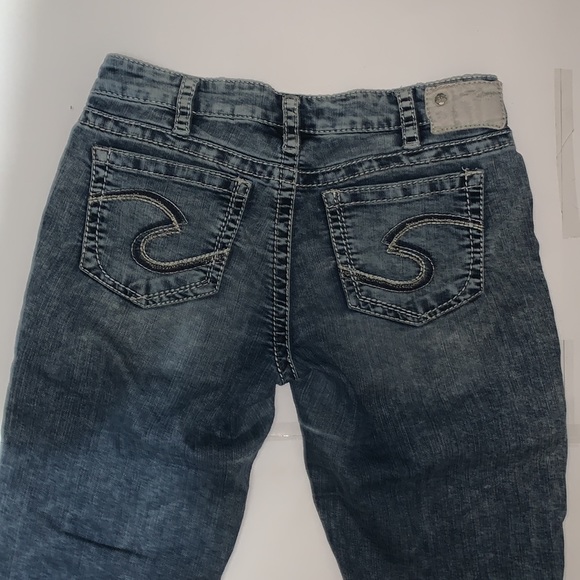 VINTAGE Silver Jeans Woman’s Size W30/L35 - Picture 5 of 8